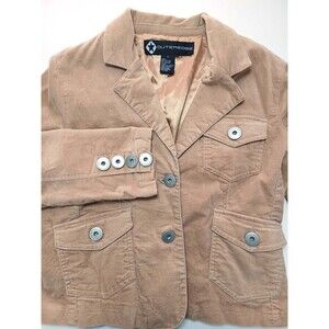 y2K Outer Edge Velvet Blazer Vintage Small Gilmore Girls Preppy Veronica Mars‎